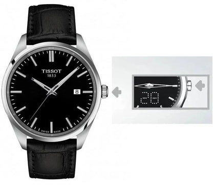 TISSOT COUTURIER QUARTZ SECRET DATE T0354461605102