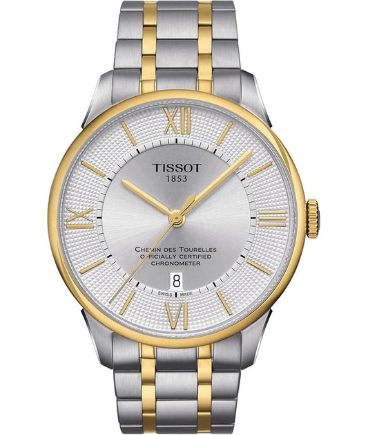 TISSOT modelis CHEMIN DES TOURELLES OFFICIALLY CERTIFIED - COSC (Contrôle Officiel Suisse des Chronomètres)