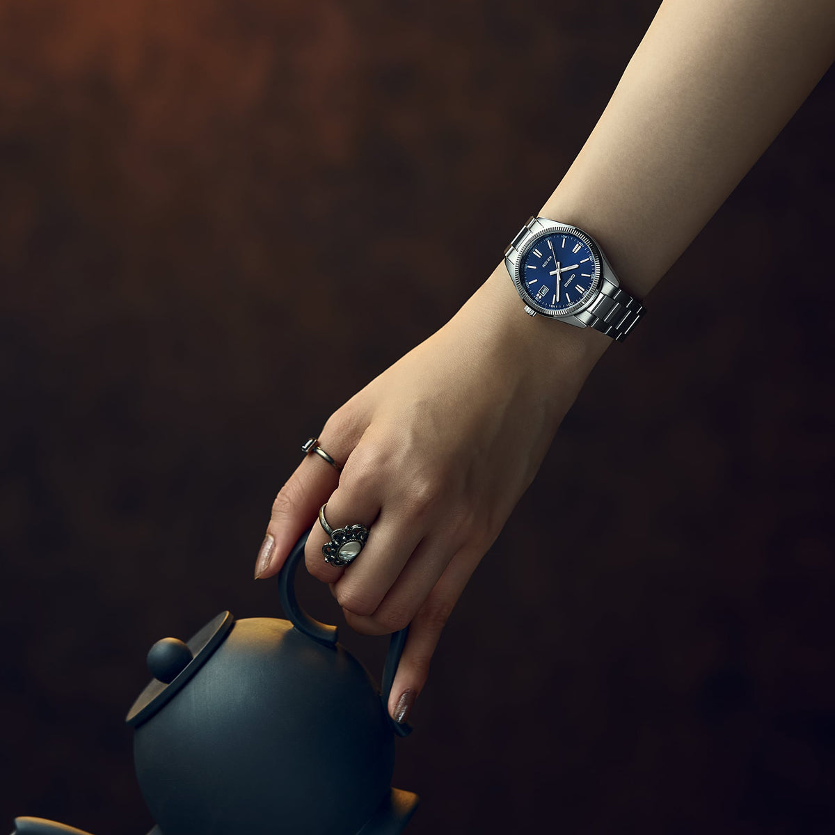 CASIO COLLECTION UNISEX DATE - BLUE - UNISEX UTP-1302PD-2A1VEF