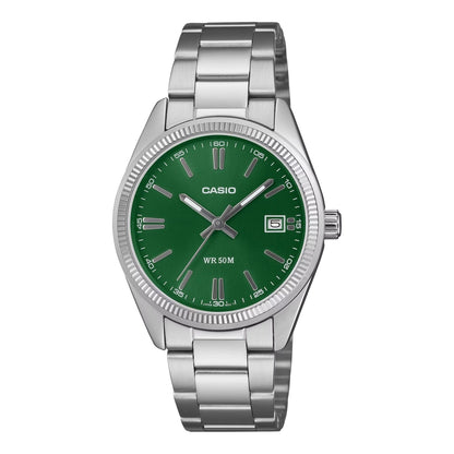 CASIO COLLECTION modelis UNISEX DATE - FOREST GREEN - UNISEX