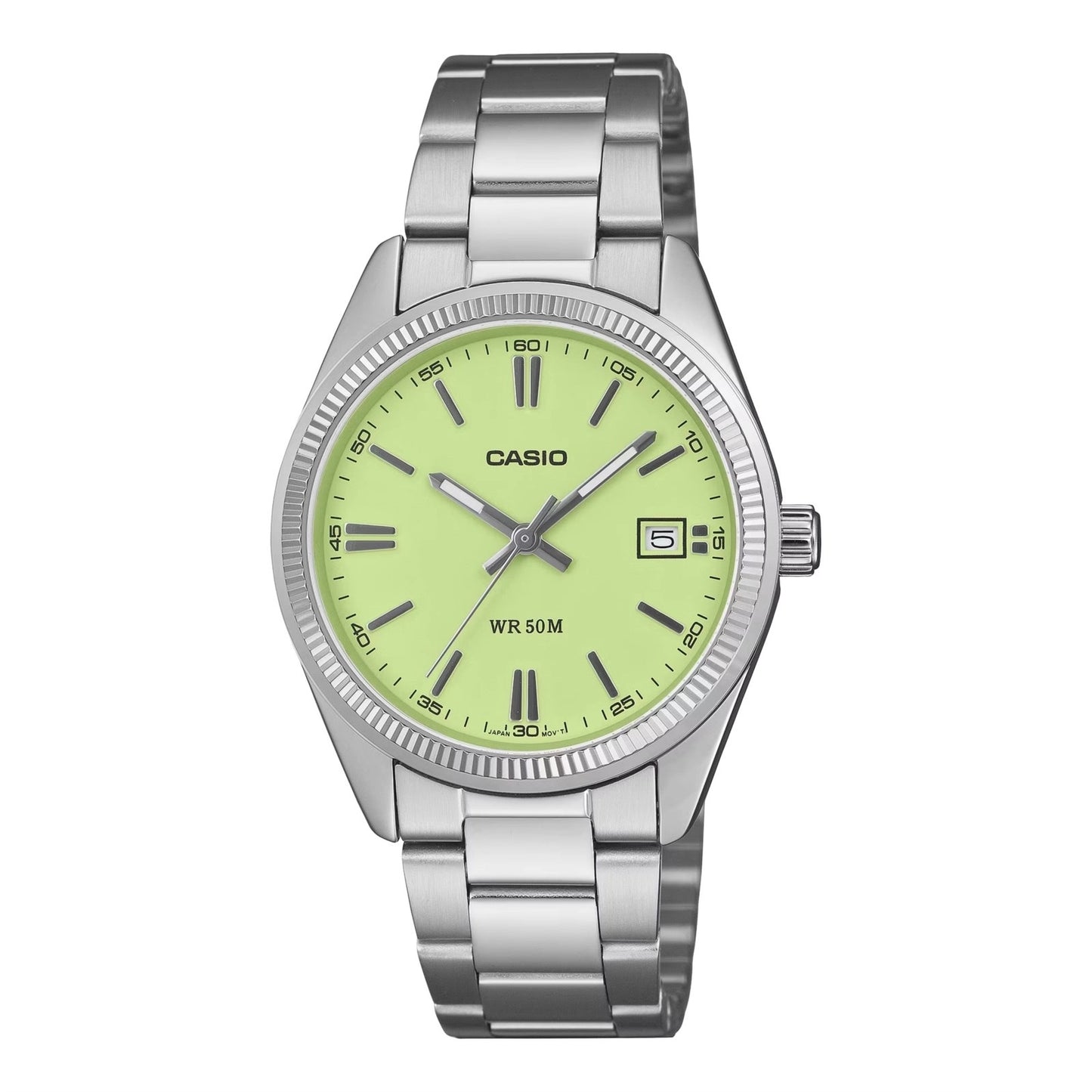 CASIO COLLECTION modelis UNISEX DATE - LIME - UNISEX