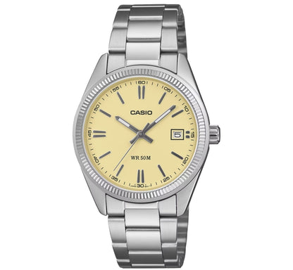 CASIO COLLECTION modelis UNISEX DATE - YELLOW - UNISEX