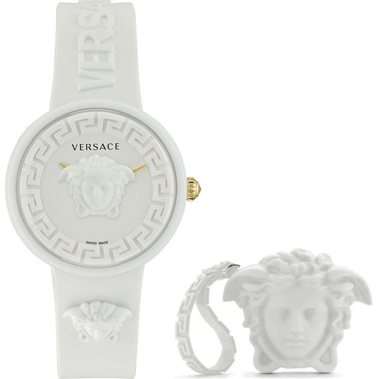 VERSACE modelis MEDUSA POP + VERSACE WHITE SILICON PURSE