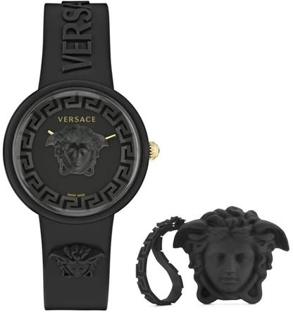 VERSACE modelis MEDUSA POP + VERSACE BLACK SILICON PURSE