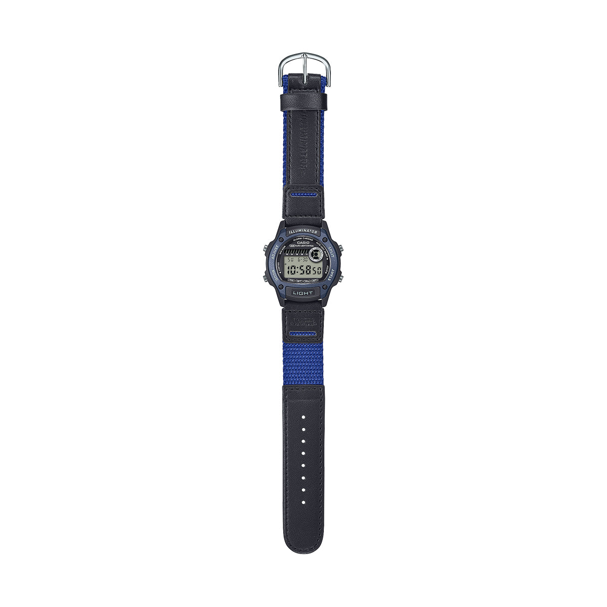 CASIO SPORT ILLUMINATOR SMALL WRIST 36.6mm case, Bio-Based Resin strap - BLUE W-220HF-2AVEF