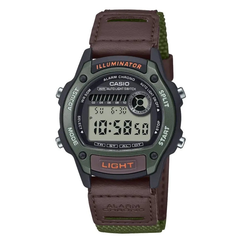 CASIO SPORT modelis ILLUMINATOR SMALL WRIST 36.6mm case - GREEN