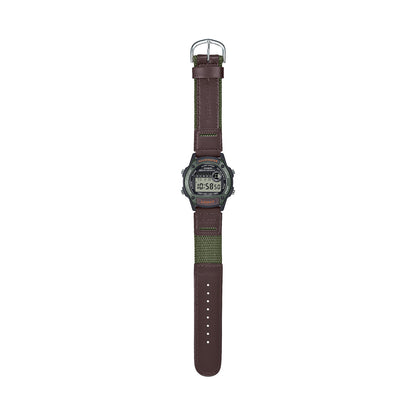 CASIO SPORT ILLUMINATOR SMALL WRIST 36.6mm case - GREEN W-220HF-3AVEF