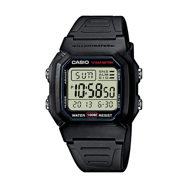 CASIO TIMELESS COLLECTION modelis DIVER -ILLUMINATOR 10 years battery
