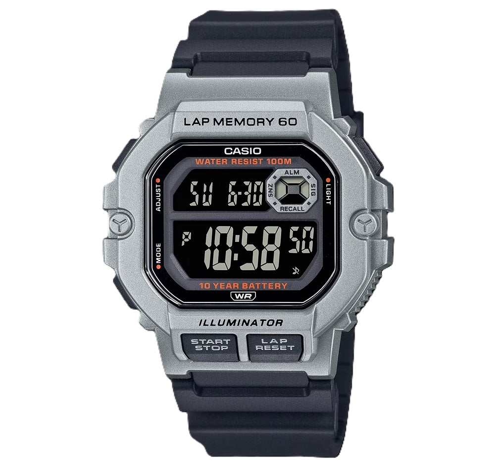 CASIO SPORT modelis ILLUMINATOR LAP MEMORY 60 - BLACK