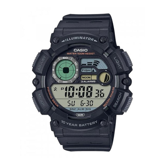 CASIO SPORT modelis ILLUMINATOR 10 YEARS BATTERY - BLACK