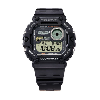 CASIO SPORT modelis ILLUMINATOR TIDE GRAPH - BLACK