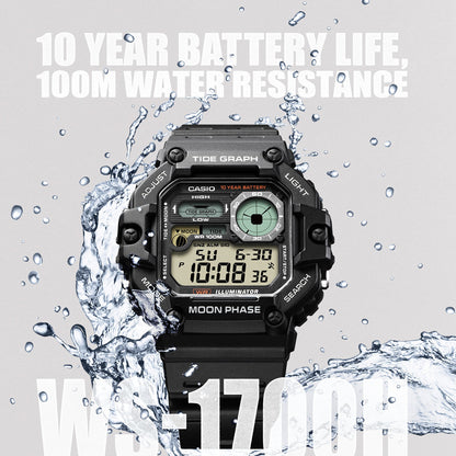CASIO SPORT modelis ILLUMINATOR TIDE GRAPH - BLACK
