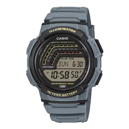 CASIO SPORT ILLUMINATOR - 10 YEARS BATTERY - BLUE WS-1800-2AVEF