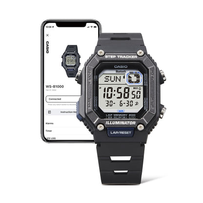 CASIO COLLECTION modelis STEP TRACKER LAP 200 - BLACK